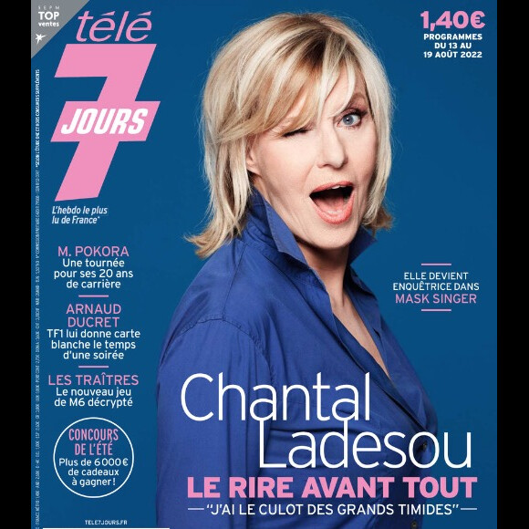Retrouvez l'interview intégrale de Chantal Ladesou dans le magazine Télé 7 Jours n°3246.