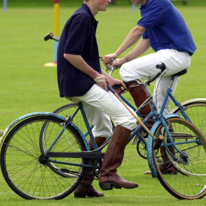 Le prince William, duc de Cambridge, Le prince Harry, duc de Sussex, en 2002