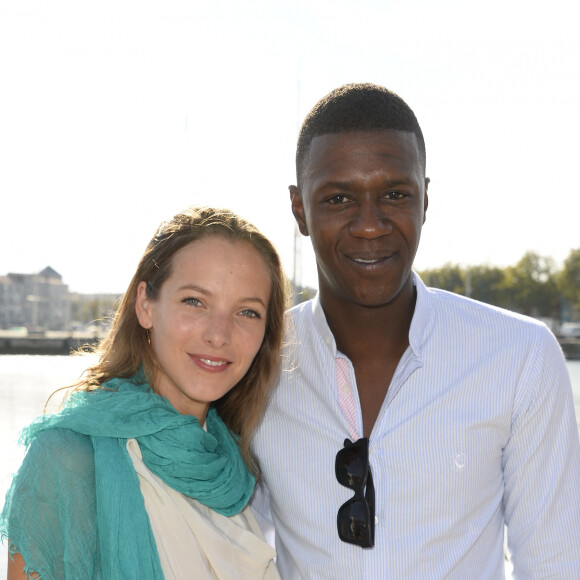 Elodie Varlet et David Baiot - 16ème Festival de la Fiction TV à La Rochelle, le 13 septembre 2014.