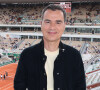 Laurent Luyat sur le plateau de France Télévision - Internationaux de France de Tennis de Roland Garros 2022 - Jour 1 à Paris le 22 Mai 2022. Bertrand Rindoff/Bestimage 