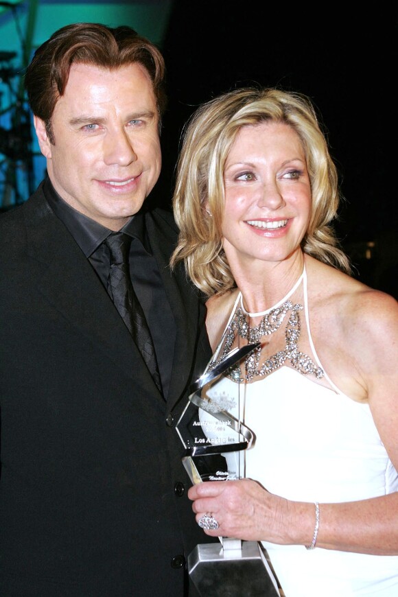 Olivia Newton-John et John Travolta en 2006