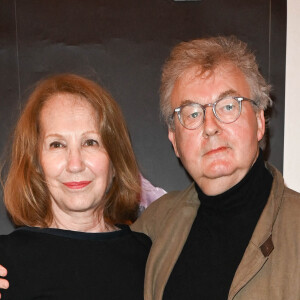 Nathalie Baye et Dominique Besnehard - 27ème cérémonie des Lauriers de l'Audiovisuel au théâtre Marigny à Paris le 21 février 2022. © Coadic Guirec/Bestimage