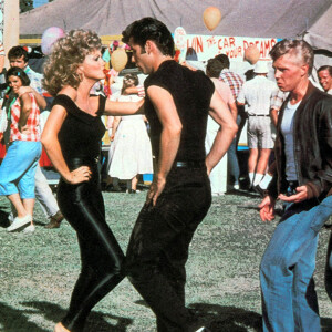 Olivia Newton-John et John Travolta dans le film "Grease", en 1978.