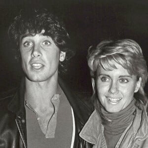 Olivia Newton John, Matt Lattanzi dans les années 1980.