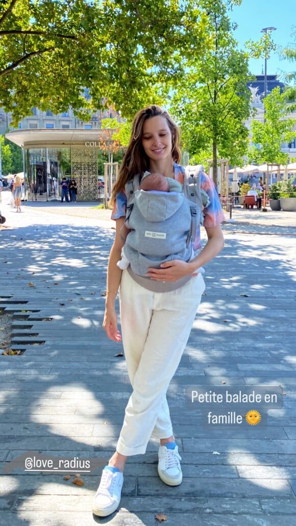 Ilona Smet a publié une autre photo avec son bébé. @ Instagram / Ilona Smet
