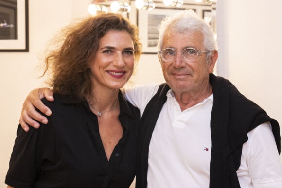 Emmanuelle Galabru, Michel Boujenah - Personnalités à la représentation de la pièce "Un visiteur inattendu" lors du festival de Ramatuelle au théâtre de Verdure le 11 août 2022. © Cyril Bruneau / Festival de Ramatuelle / Bestimage