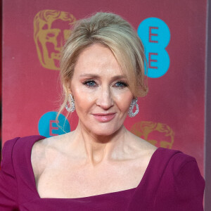 JK Rowling - Arrivée des people à la cérémonie des British Academy Film Awards (BAFTA) au Royal Albert Hall à Londres, le 12 février 2017. 