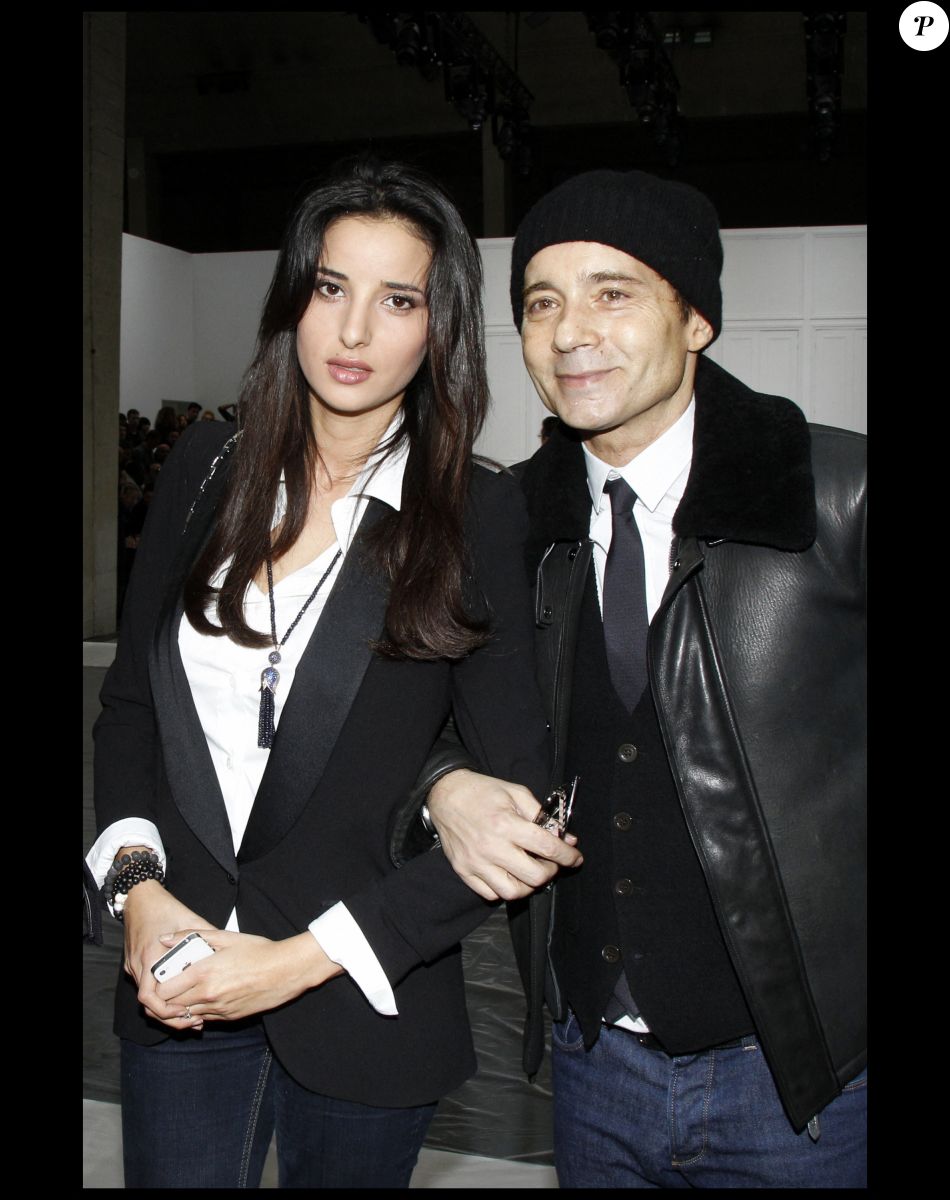 Jean-Luc Delarue et Anissa en janvier 2012