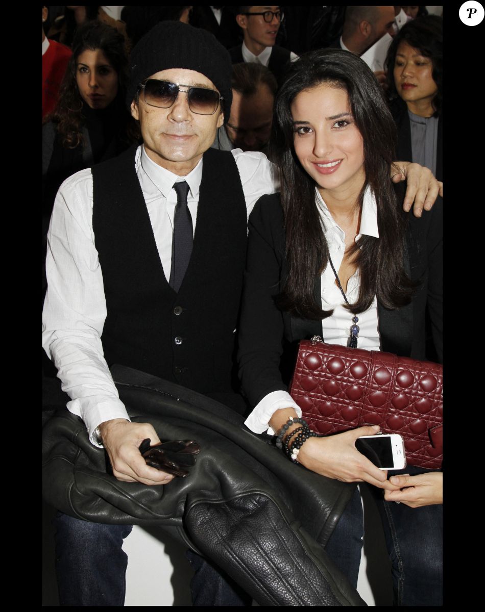 Jean-Luc Delarue et Anissa en janvier 2012