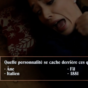 Elsa Esnoult prise de panique dans l'émission "Les Traîtres" sur M6 - Épisode diffusé le 17 août 2022