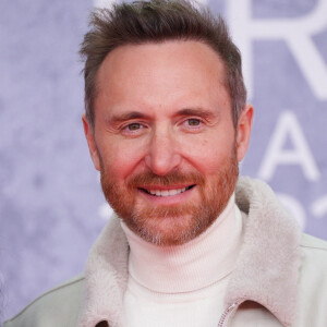 David Guetta - Les personnalités assistent aux Brit Awards à l'O2 Arena à Londres, le 8 février 2022. 