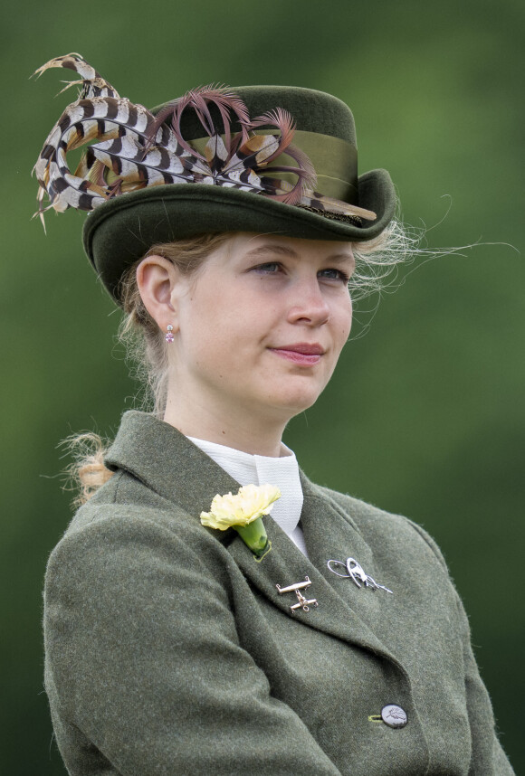 Sophie Rhys-Jones, comtesse de Wessex, et sa fille Louise Mountbatten-Windsor (Lady Louise Windsor) participent au "Champagne Laurent-Perrier Meet of The British Driving Society" au château de Windsor, en marge du Royal Windsor Show, le 15 mai 2022. 