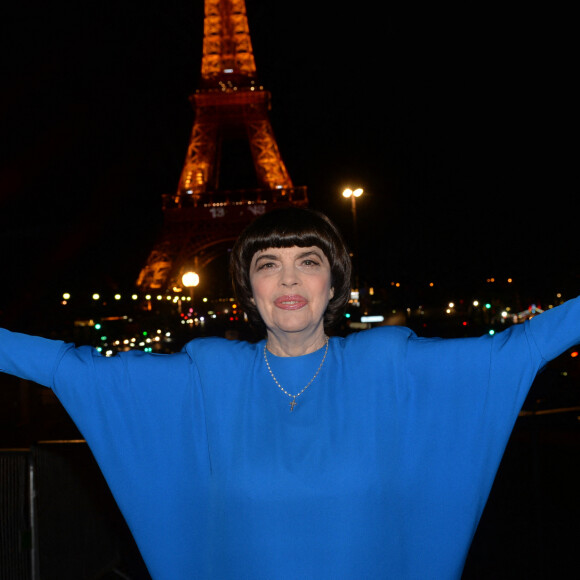 Exclusif - Mireille Mathieu - Backstage du concert anniversaire des 130 ans de la Tour Eiffel à Paris, qui sera diffusé le 26 octobre sur France 2. Le 2 octobre 2019. © Perusseau-Veeren/ Bestimage