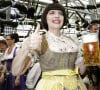 Mireille Mathieu à la fête de la bière à Munich le 19 septembre 2015