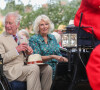 Le prince Charles et Camilla duchesse de Cornouailles au Sandringham Flower Show au Sandringham Flower Show, le 27 juillet 2022.