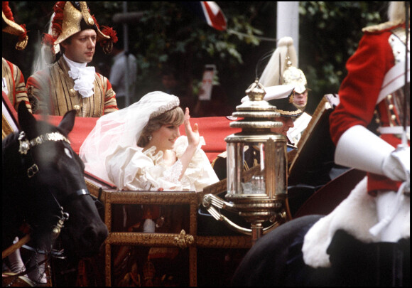 Mariage du prince Charles et de Lady Diana à Londres en 1981