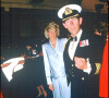 La princesse Lady Diana et le prince Charles en 1984. Elle est enceinte du prince Harry
