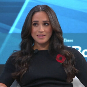 Meghan Markle sur le plateau de l'émission "Minding the Gap" à Los Angeles