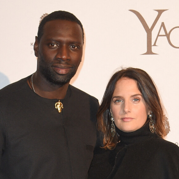 Omar Sy et sa femme Hélène - Avant-première du film "Yao" au cinéma Le Grand Rex à Paris. © Coadic Guirec/Bestimage 