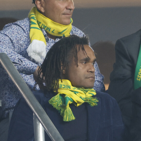 Christian Karembeu - People lors de la finale de la Coupe de France de football entre le FC Nantes et l'OGC Nice (1-0) au stade de France, Saint-Denis le 7 mai 2022 © Cyril Moreau