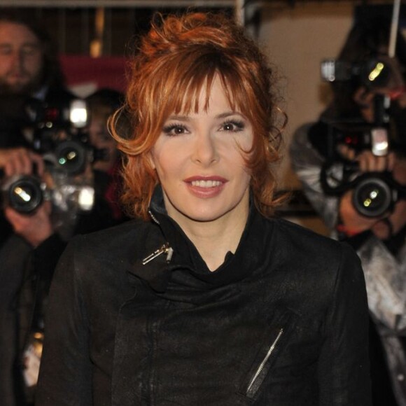 Mylène Farmer à Cannes, le 28 janvier 2012.
