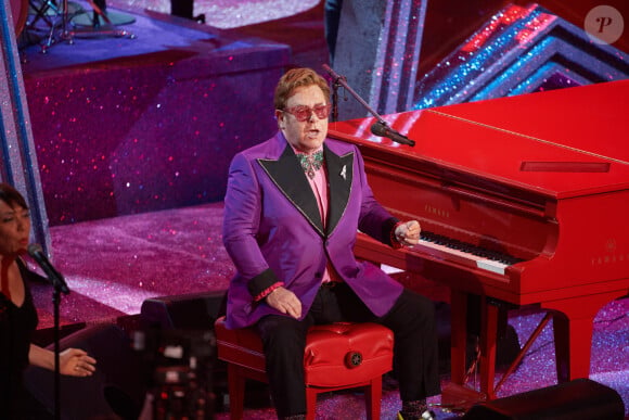 Elton John lors de la 92e cérémonie des Oscars 2020 au Hollywood and Highland à Los Angeles. Le 9 février 2020. © AMPAS/Zuma Press/Bestimage