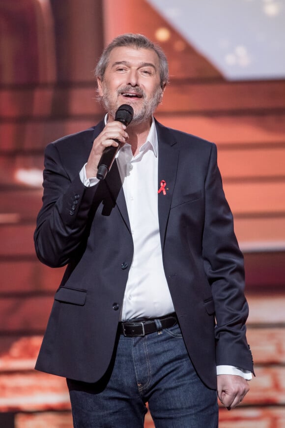 Daniel Levi - Enregistrement de l'émission "100 ans de comédies musicales pour le Sidaction", qui sera diffusée le 2 avril sur France 2. Le 10 mars 2020 © Moreau-Perusseau / Bestimage