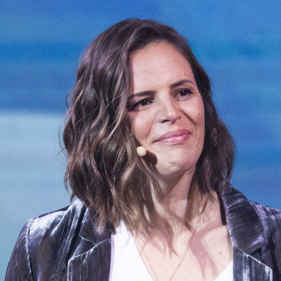 Laure Manaudou - Enregistrement de l'émission "La Chanson secrète 11" à Paris. © Cyril Moreau / Bestimage 