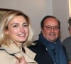 Exclusif - Julie Gayet et François Hollande - Générale de la Pièce "Rimbaud en Feu" au théatre Antoine à Paris le 13 janvier 2022. © Bertrand Rindoff Petroff / Bestimage 