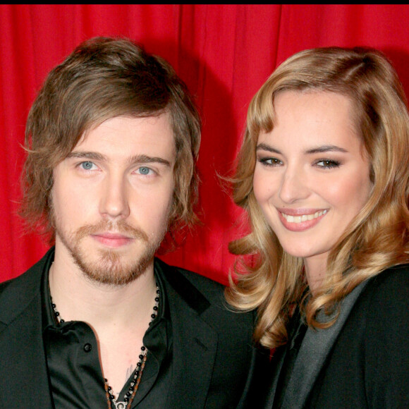 Louise Bourgoin et Julien Doré à la 33ème cérémonie des César, 2008.