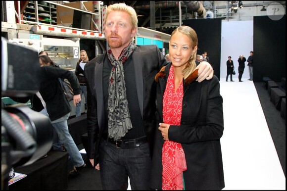 Boris Becker et Sandy Meyer-Wölden