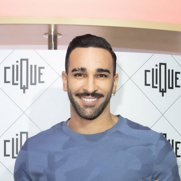 Exclusif - Adil Rami - Backstage de l'émission Clique, présentée par M.Achour et diffusée le 29 janvier 2022 à 12h45 sur C+ en clair - Paris le 27/01/2022 - © Jack Tribeca / Bestimage