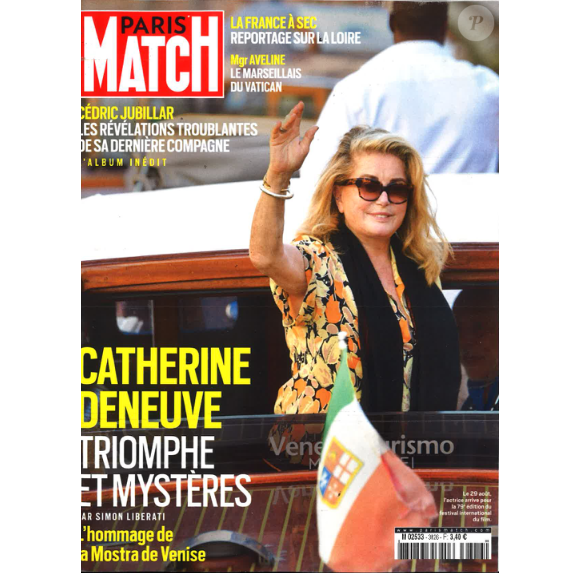 Le magazine Paris Match du 1er septembre 2022