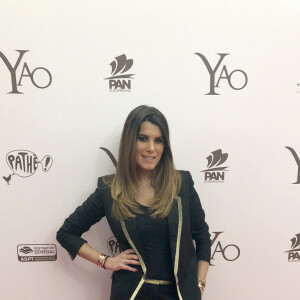 Karine Ferri - Avant-première du film "Yao" au cinéma Le Grand Rex à Paris le 15 janvier 2019.  Preview of the film "Yao" at the cinema Le Grand Rex in Paris on January 15, 2019.