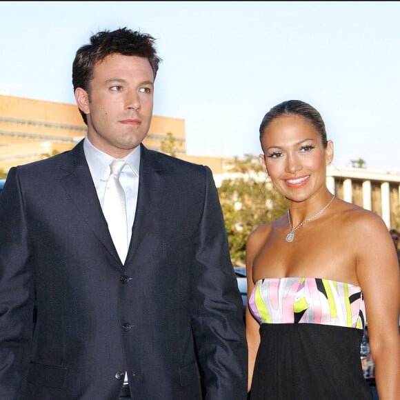 Ben Affleck et Jennifer Lopez en 2003