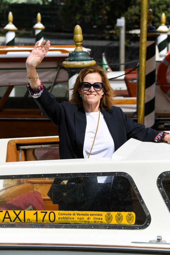 Sigourney Weaver - Arrivées au Lido lors de la 79ème édition du Festival International du Film de Venise, la Mostra. Le 1er septembre 2022