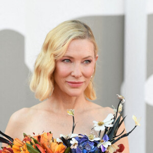 Cate Blanchett à la première de "Tar" lors de la 79ème édition du festival du film de Venise (La Mostra), Italie, le 1er septembre 2022.