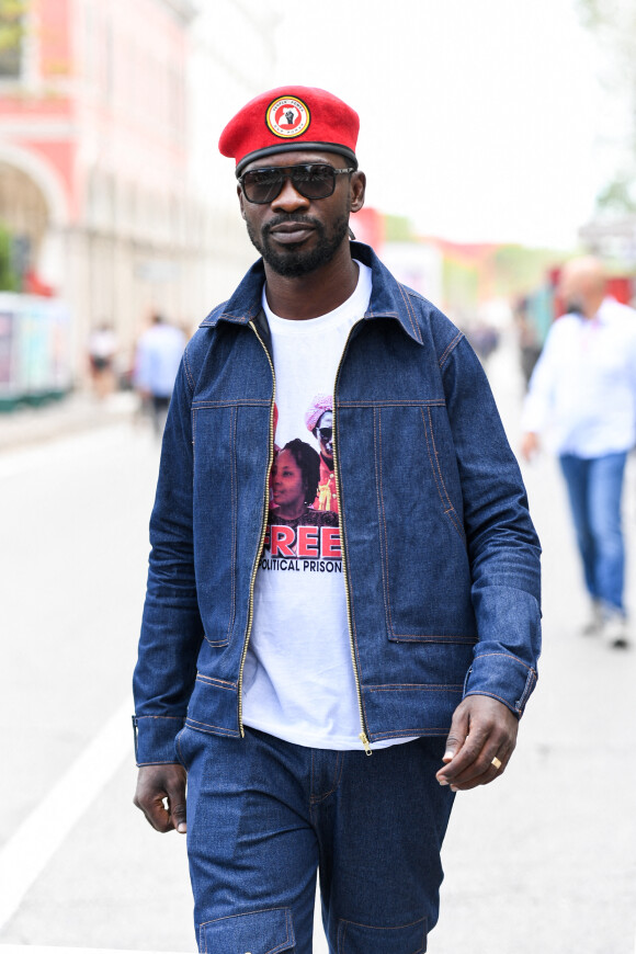 Bobi Wine - Les célébrités se pressent au 79 ème festival international du film de Venise (31 août - 10 septembre 2022. Mostra). Le 1er septembre 2022.