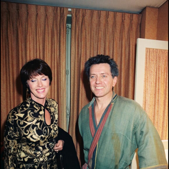 Anny Duperey et Bernard Giraudeau.