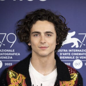 Timothée Chalamet - Photocall du film "Bones and All" lors du 79e festival international du film de Venise, La Mostra. Le 2 septembre 2022.