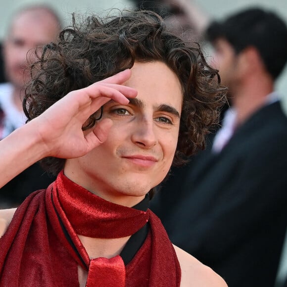 Timothée Chalamet - Projection du film "Bones And All'" lors de la 79e édition du Festival international du film de Venise (La Mostra), le 2 septembre 2022. © ANSA/Zuma Press/Bestimage