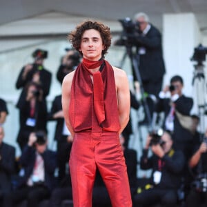 Timothée Chalamet - Projection du film "Bones And All'" lors de la 79e édition du Festival international du film de Venise (La Mostra), le 2 septembre 2022. © ANSA/Zuma Press/Bestimage