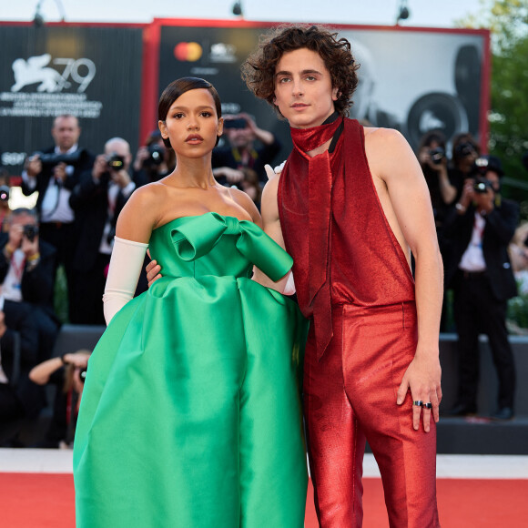Taylor Russell, Timothée Chalamet - Projection du film "Bones And All'" lors de la 79e édition du Festival international du film de Venise (La Mostra), le 2 septembre 2022. © ANSA/Zuma Press/Bestimage
