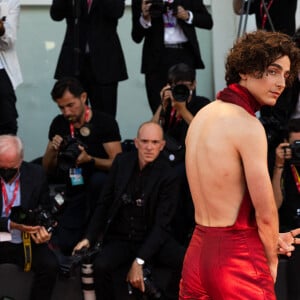 Timothée Chalamet - Projection du film "Bones And All'" lors de la 79e édition du Festival international du film de Venise (La Mostra), le 2 septembre 2022. © ANSA/Zuma Press/Bestimage