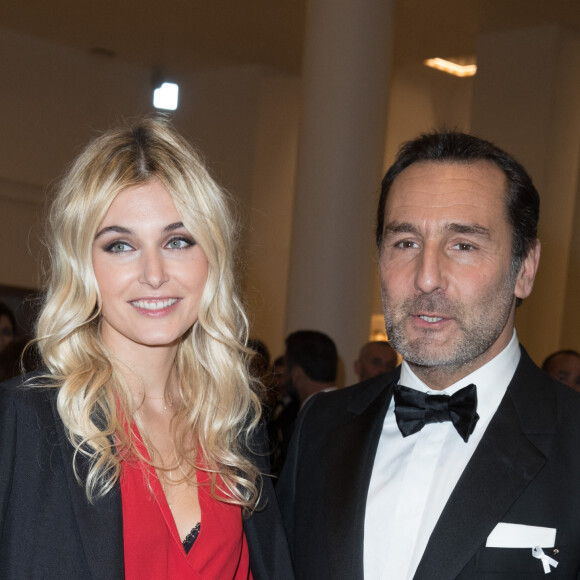 Gilles Lellouche et sa compagne Alizée Guinochet - Arrivées lors de la 43ème cérémonie des Cesar à la salle Pleyel à Paris, le 2 mars 2018. © Dominique Jacovides - Olivier Borde / Bestimage 