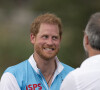 Le prince Harry, duc de Sussex, et son équipe remportent la Coupe du tournoi de polo "Sentebale ISPS Handa Polo Cup" à Carbondale (Colorado), le 25 août 2022