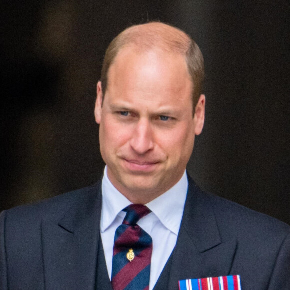 Le prince William, duc de Cambridge - Messe célébrée à la cathédrale Saint-Paul de Londres, dans le cadre du jubilé de platine de la reine Elisabeth II d'Angleterre. Londres, le 3 juin 2022.