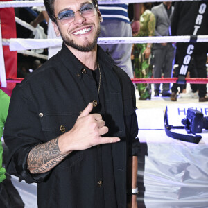 Rayane Bensetti - People au Championnat du monde de kickboxing ISKA (International Sport Kickboxing Association) au Grand Palais éphémère à Paris le 31 mai 2022. © JB Autissier / Panoramic / Bestimage 