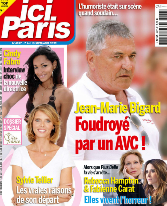 Magazine "Ici Paris", en kiosques mercredi 7 septembre 2022.