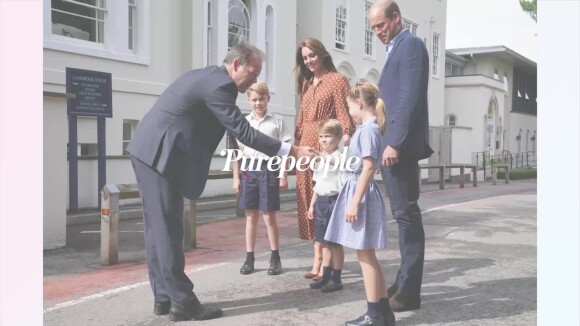 Kate Middleton et William assurent la rentrée des classes : George, Charlotte et Louis pimpants et assortis en uniformes !